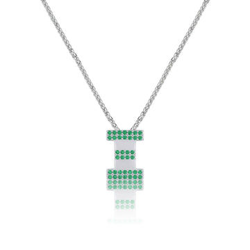 Green Letter Ξ / Xi Charm