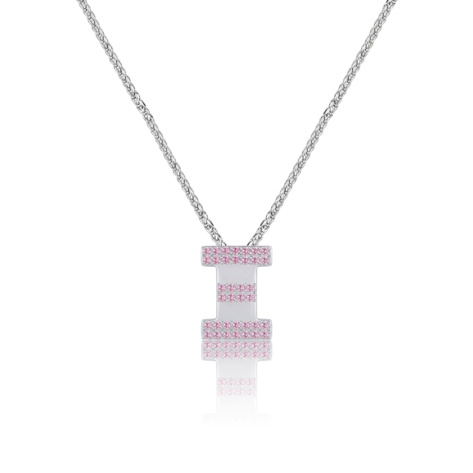 Pink Letter Ξ / Xi Charm