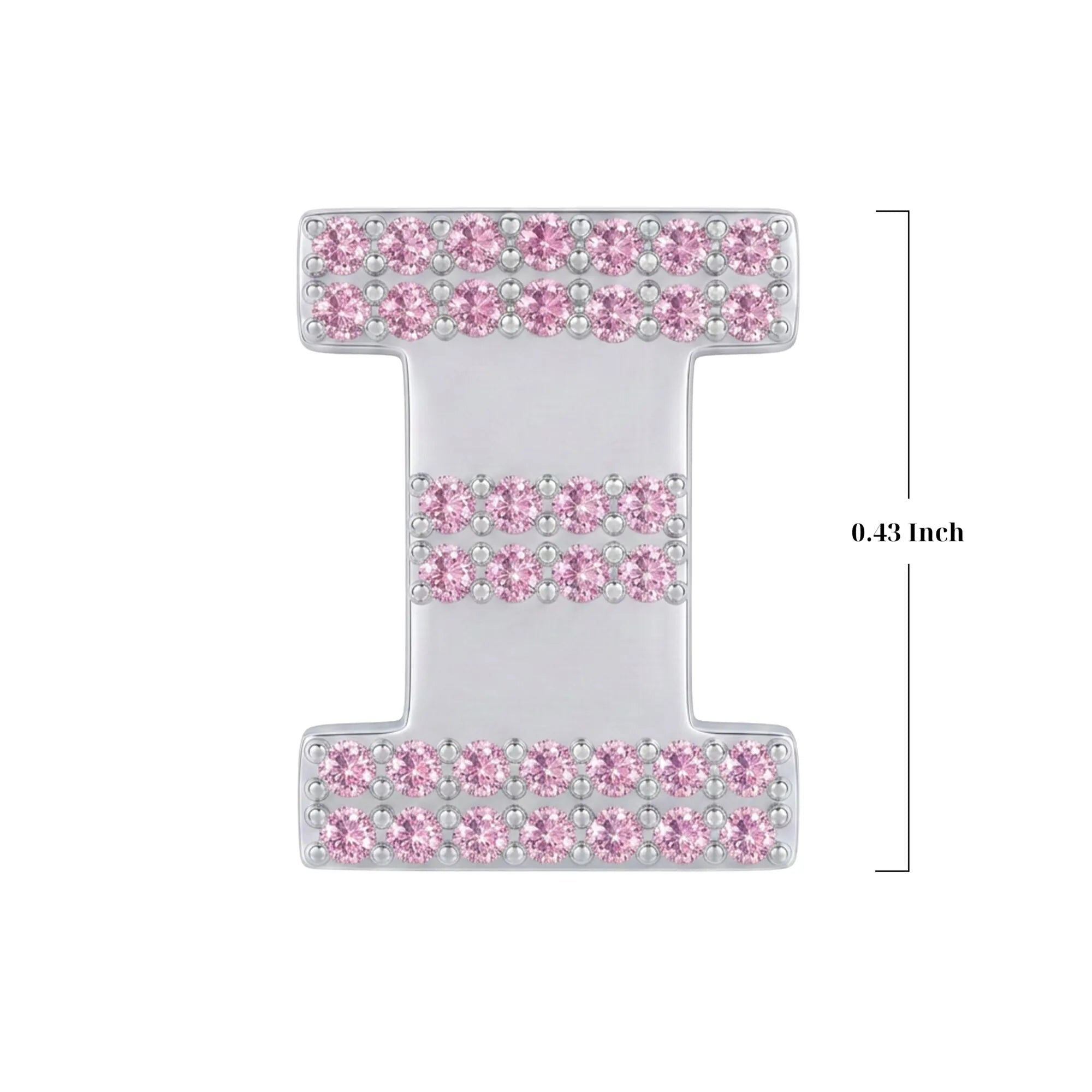 Pink Letter Ξ / Xi Charm