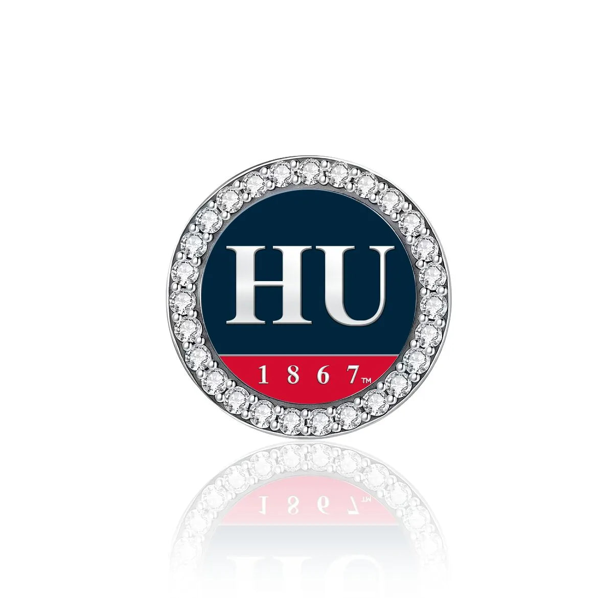 Howard University Sterling Silver Charm (Fits Pandora)