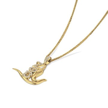 ZPhiB Dove Gold Pendant (Chain Sold Separately)