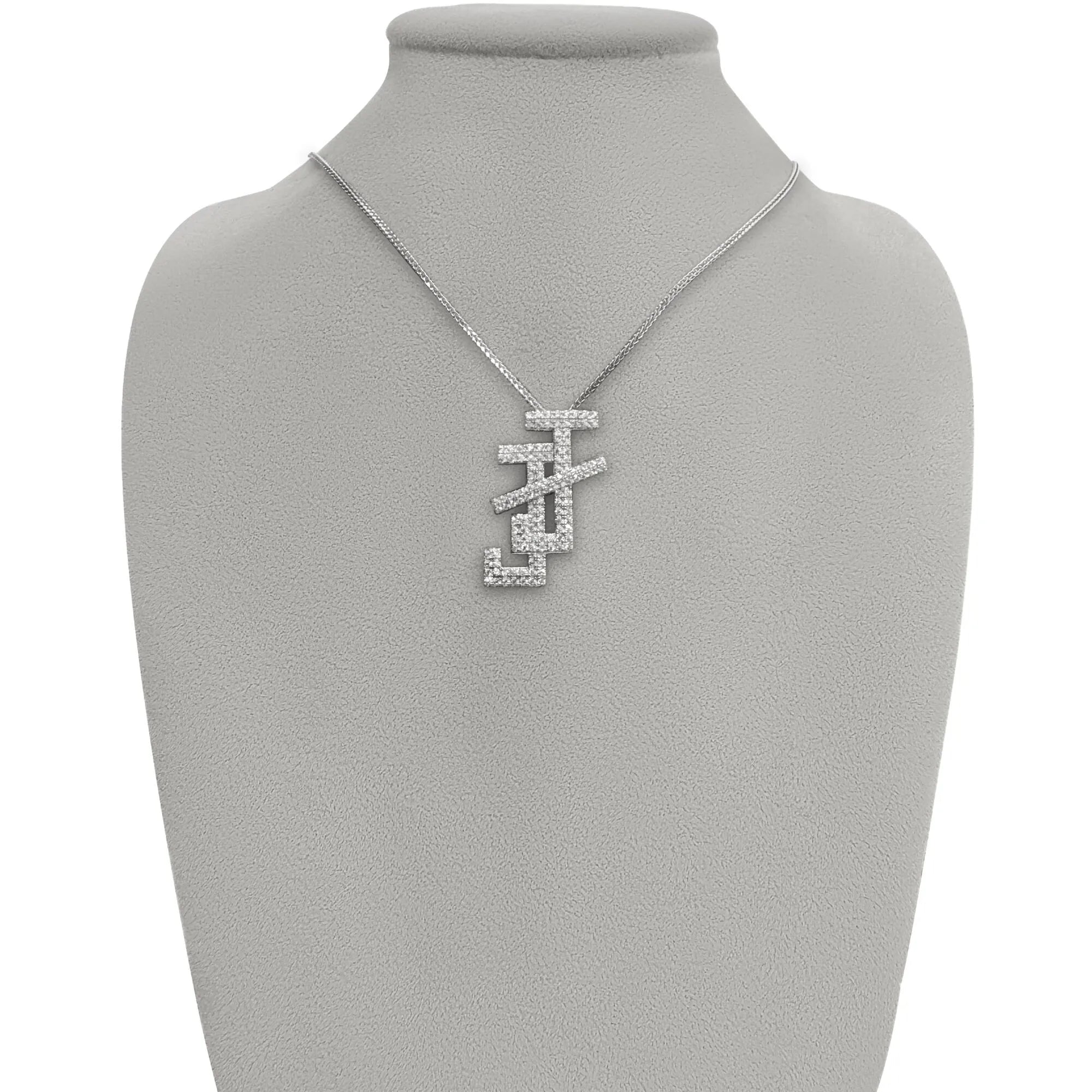 Jack and Jill Sterling Silver Necklace - Gratia Pearl