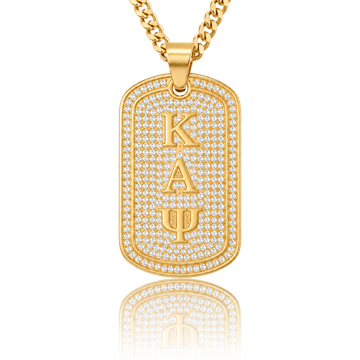 Kappa Alpha Psi Gold Dogtag