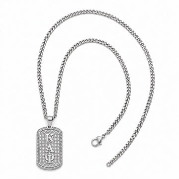 Kappa Alpha Psi Silver Dogtag