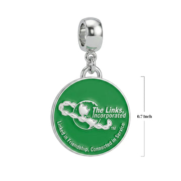 Links Globe Charm