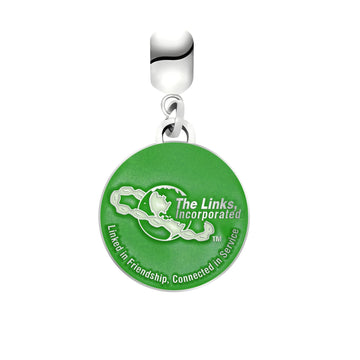 Links Globe Charm - Gratia Pearl