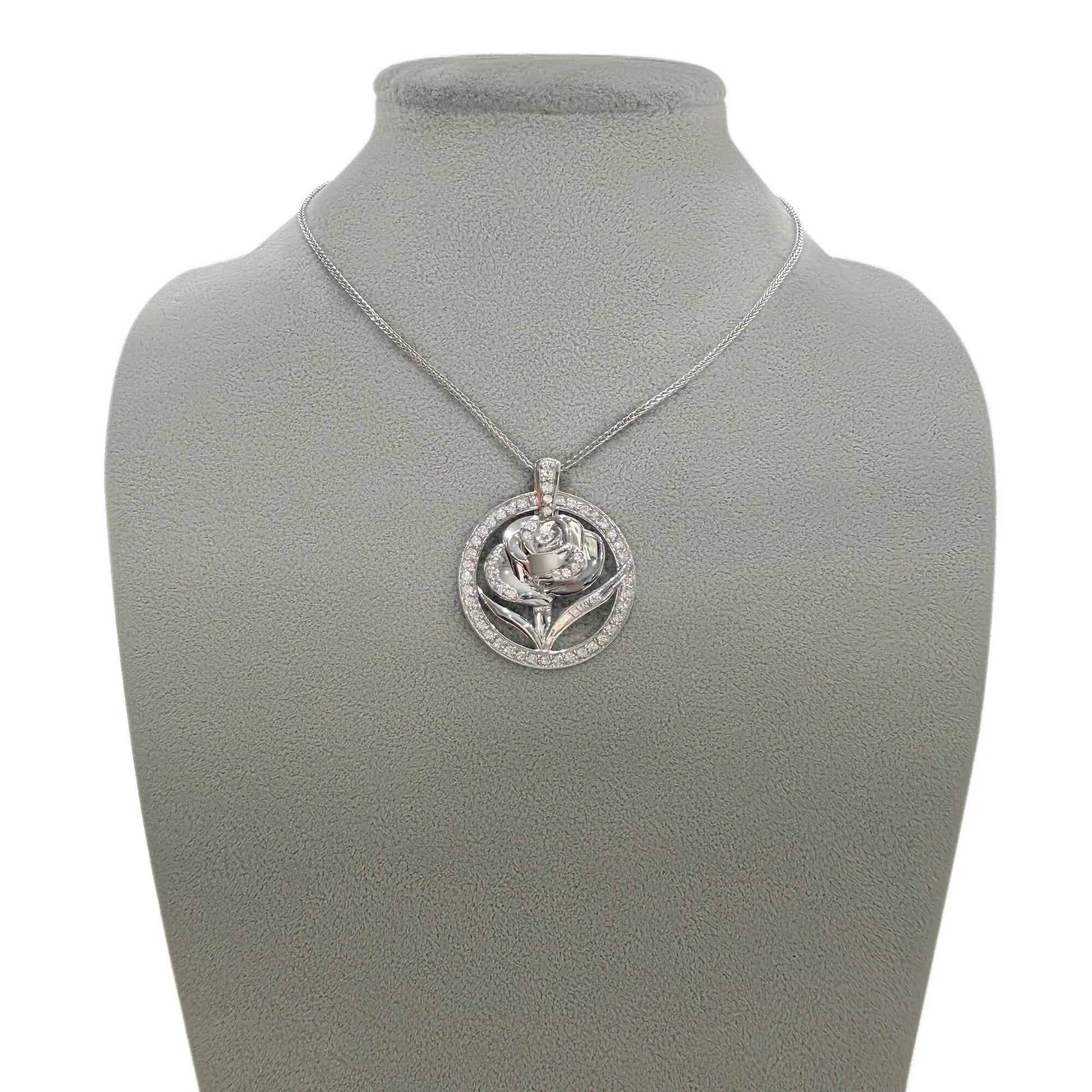 Links Rose Sterling Silver Pendant - Gratia Pearl