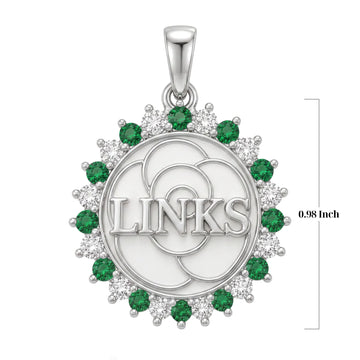 Links Sterling Silver Pendant (Chain Sold Seperately)