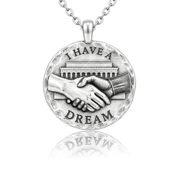 Martin Luther King Jr. "I Have A Dream" Medallion Necklace