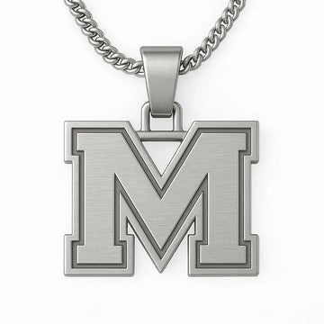 Morehouse Pendant in Stainless Steel (Chain Sold Separately)