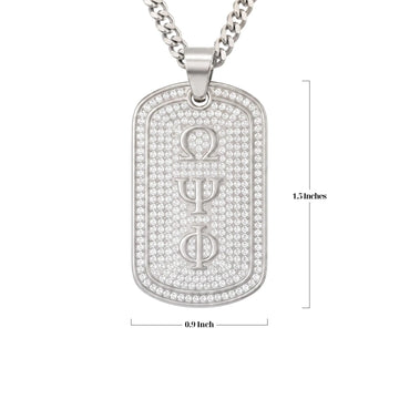 Omega Psi Phi Dogtag
