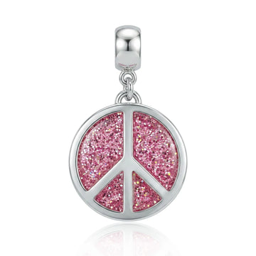 Pink Peace Sign