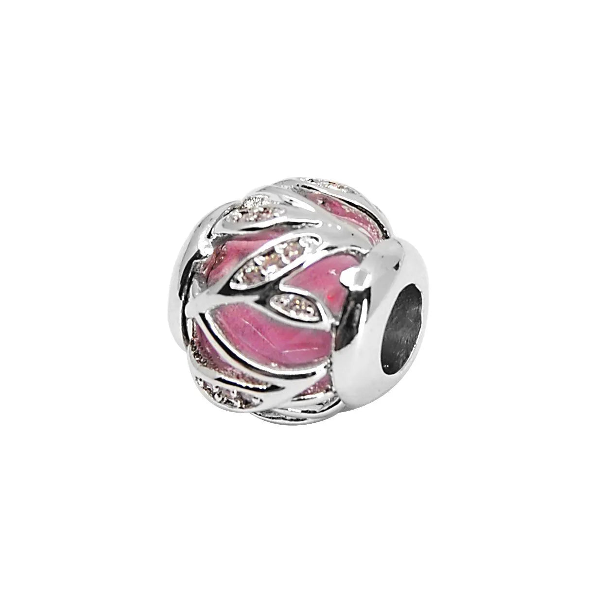 Pink Rose Leaf - Gratia Pearl