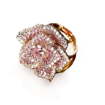 Pink Tea Rose Ring - Gratia Pearl