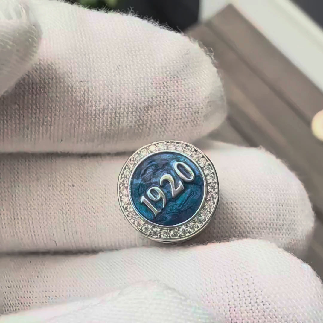 ZPHIB 1920 Charm (Fits Pandora)