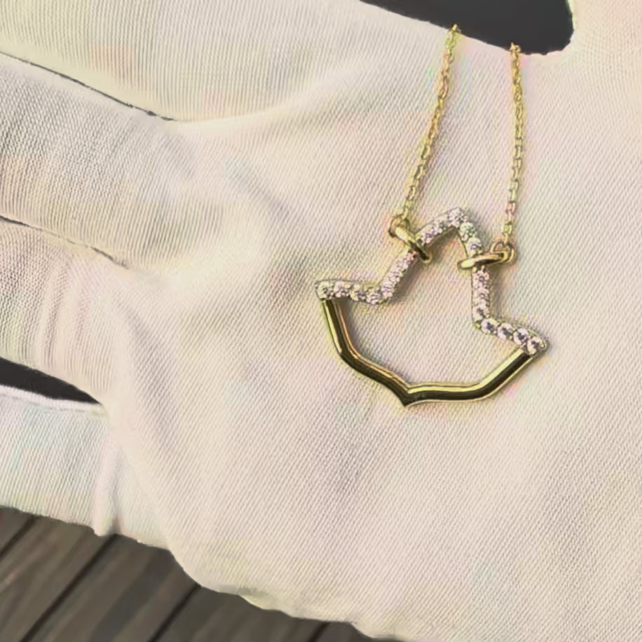 AKA Ivy Infinity Gold Vermeil Necklace
