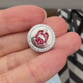 ΔΣΘ Crest Sterling Silver Charm (Fits Pandora) - Delta Sigma Theta compressed video 1