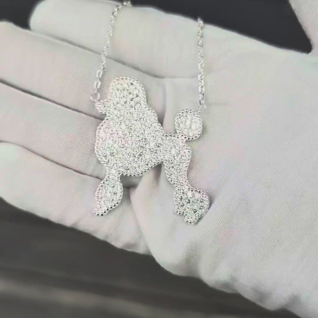 SGRHO Radiant Pavé Poodle Necklace
