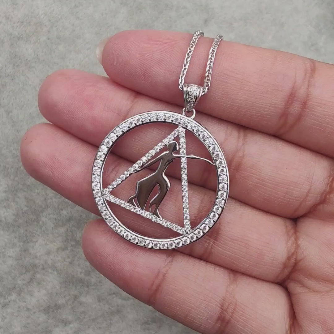 DST Fortitude Sterling Silver Pendant (Chain Sold Separately)- Delta Sigma Theta