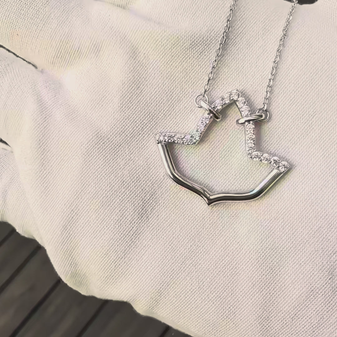 AKA Ivy Infinity Sterling Silver Necklace
