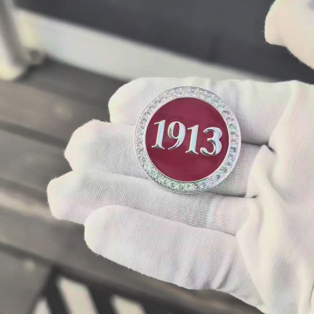 ΔΣΘ 1913 Brooch - Delta Sigma Theta