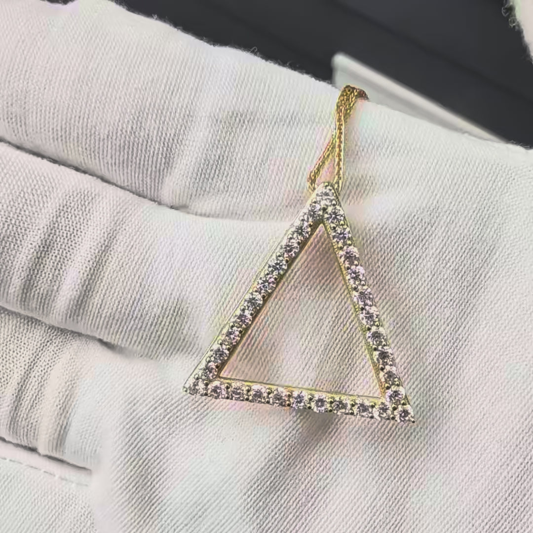 Delta Gold Vermeil Pendant (Chain Sold Separately) - Delta Sigma Theta