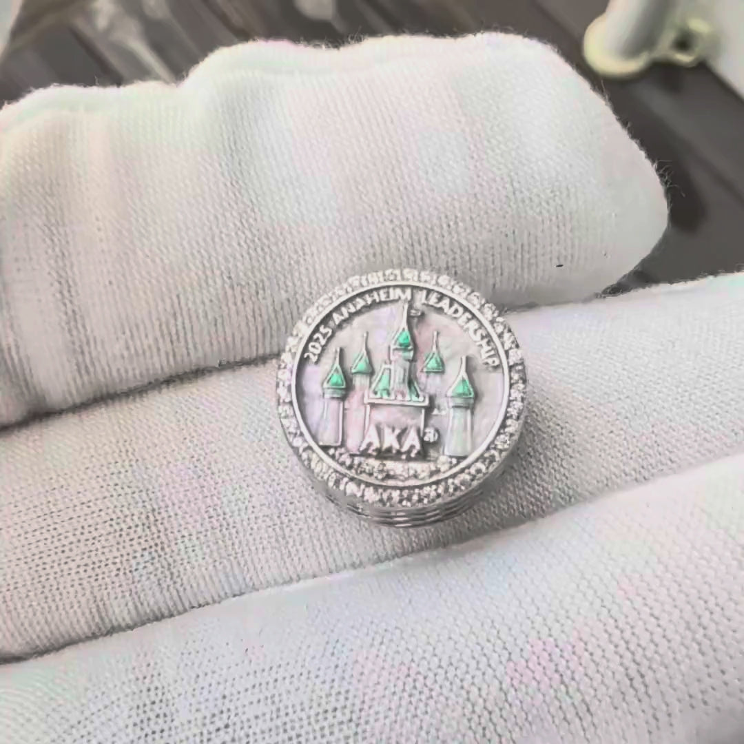 AKA 2025 Leadership Conference Sterling Silver Charm (Fits Pandora)