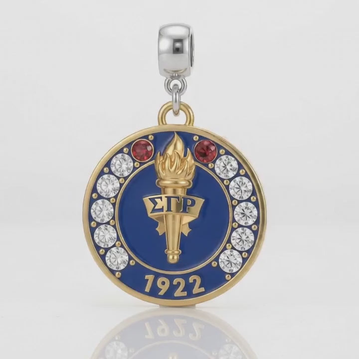SGRho Founders' Day Charm