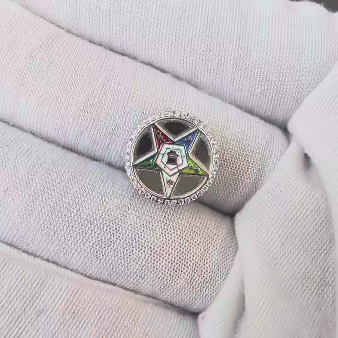 Order of the Eastern Star Fireball Bracelet