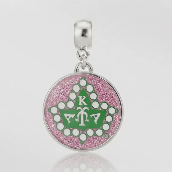 AKA Sorority Badge Charm