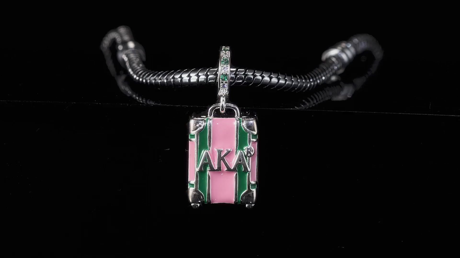 AKA Luggage Charm | AKA Charm Fits Pandora | Gratia Pearl