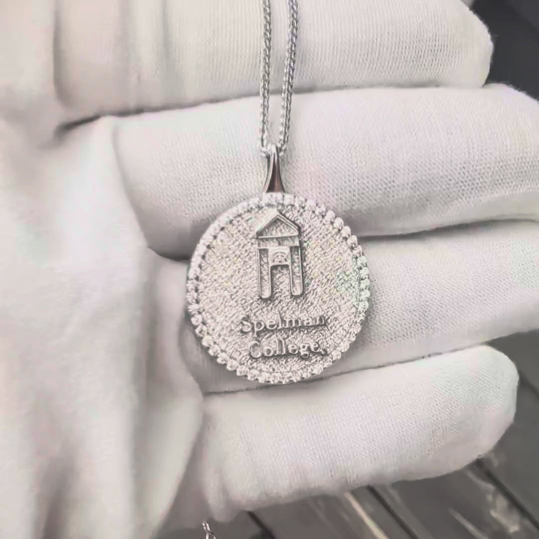 Spelman College Sterling Silver Pendant (Chain Sold Separately)