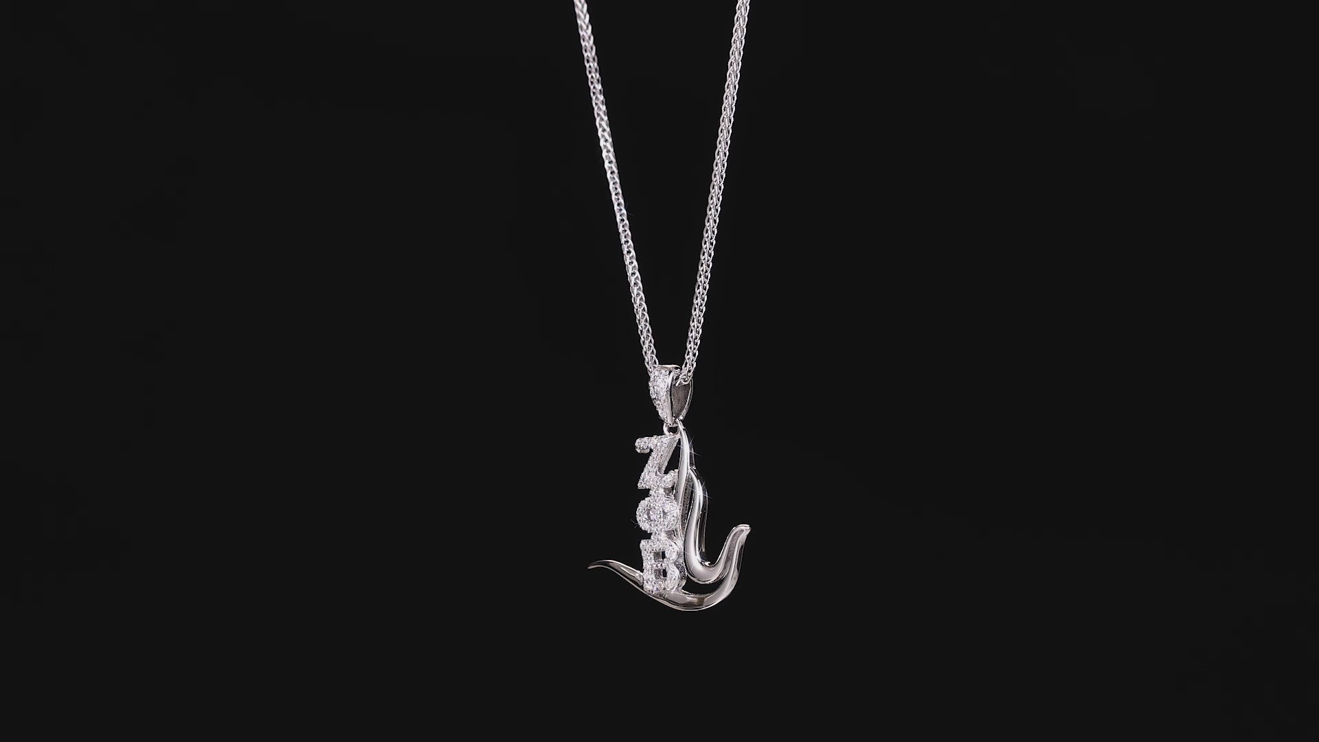 ZPhiB Dove Pendant (Chain Sold Separately)