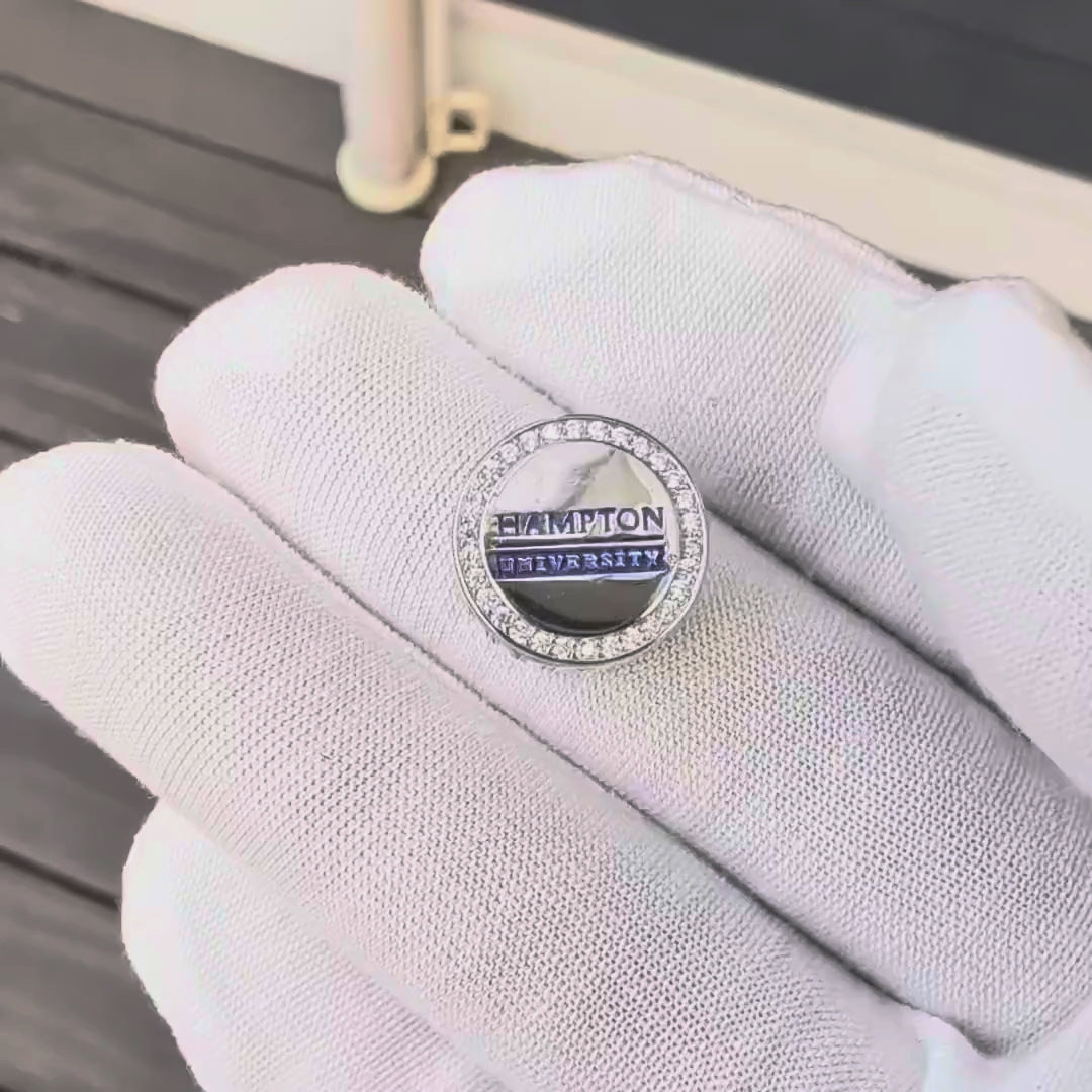 Hampton University Sterling Silver Charm (Fits Pandora)