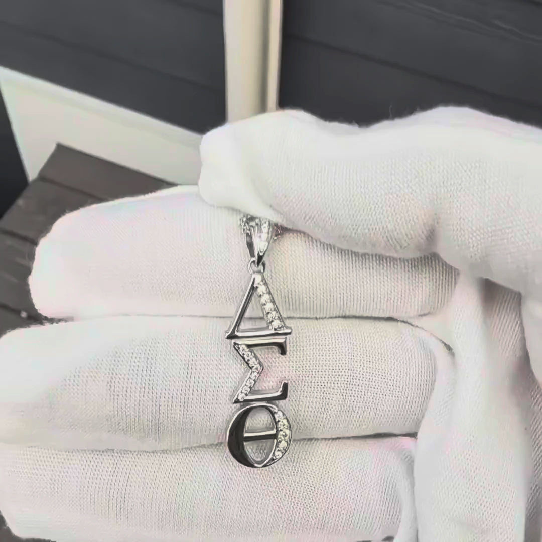 Delta Sterling Silver Lavaliere Pendant (Chain Sold Separately)