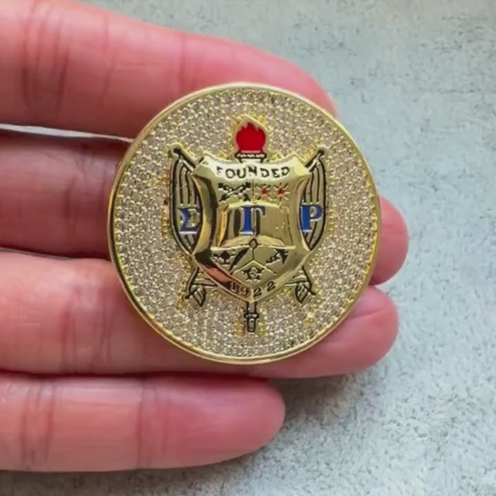 Sigma Gamma Rho Shield Brooch compressed video 1