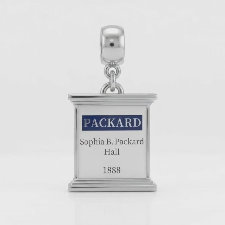 Spelman College Sophia B. Packard Hall "PACKARD" Charm