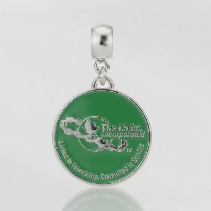 Links Globe Charm