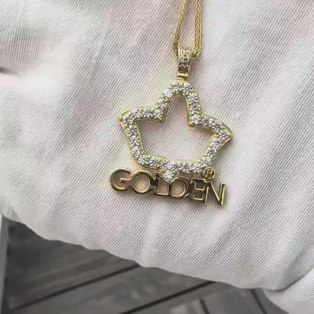 AKA Golden Soror Gold Vermeil Pendant (Chain Sold Separately)