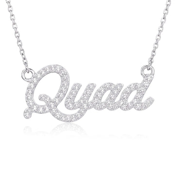 Quad Pavé Necklace
