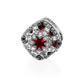Red Diamond Charm - Gratia Pearl