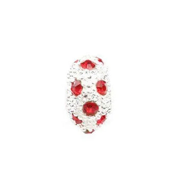 Red Donut Charm - Gratia Pearl