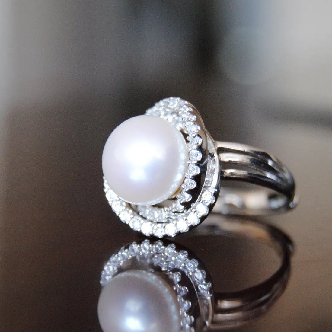 Ripple Ring - Gratia Pearl