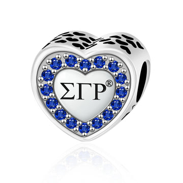 SGRHO Mom Sterling Silver Charm (Fits Pandora)