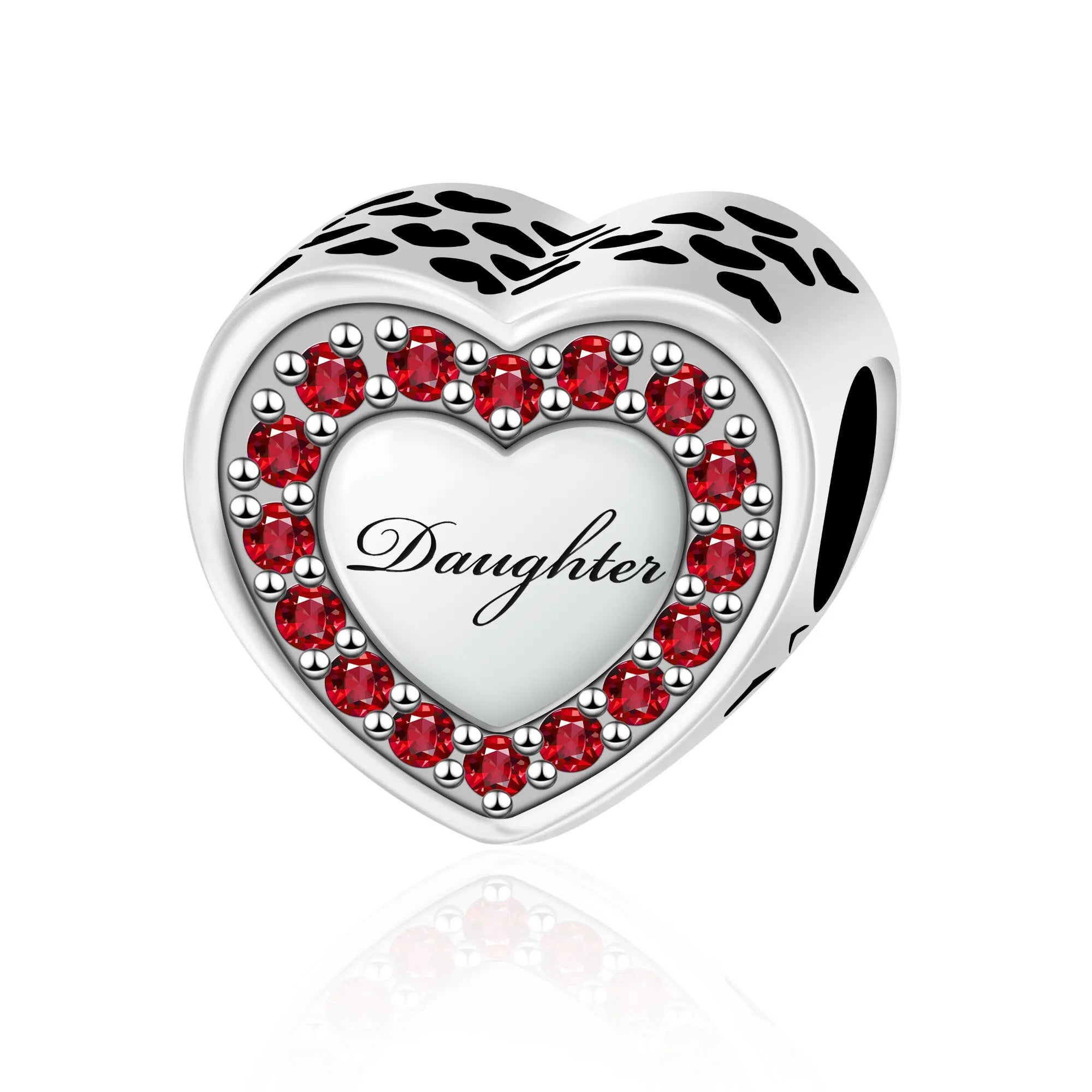 ΔΣΘ Daughter Sterling Silver Charm (Fits Pandora) - Delta Sigma Theta