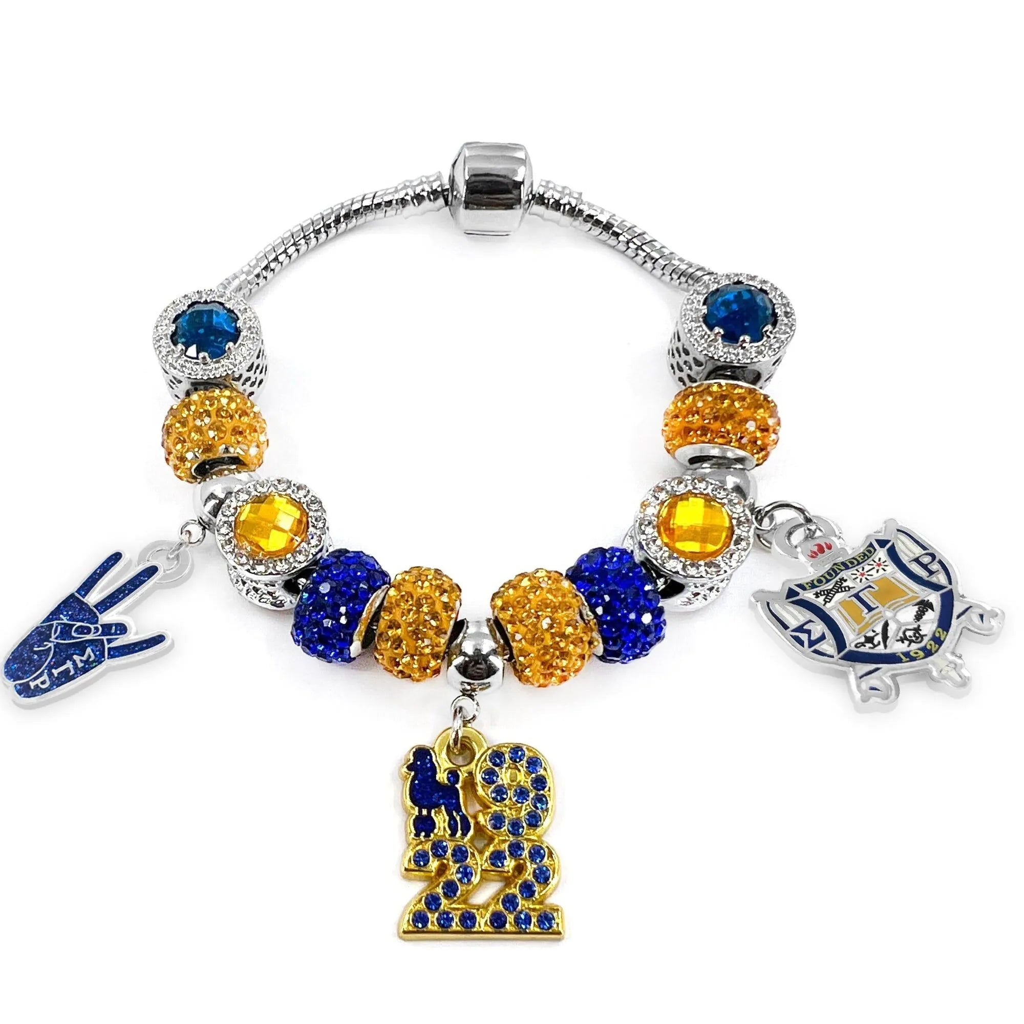 SGRHO 1922 Shield Bracelet - Gratia Pearl