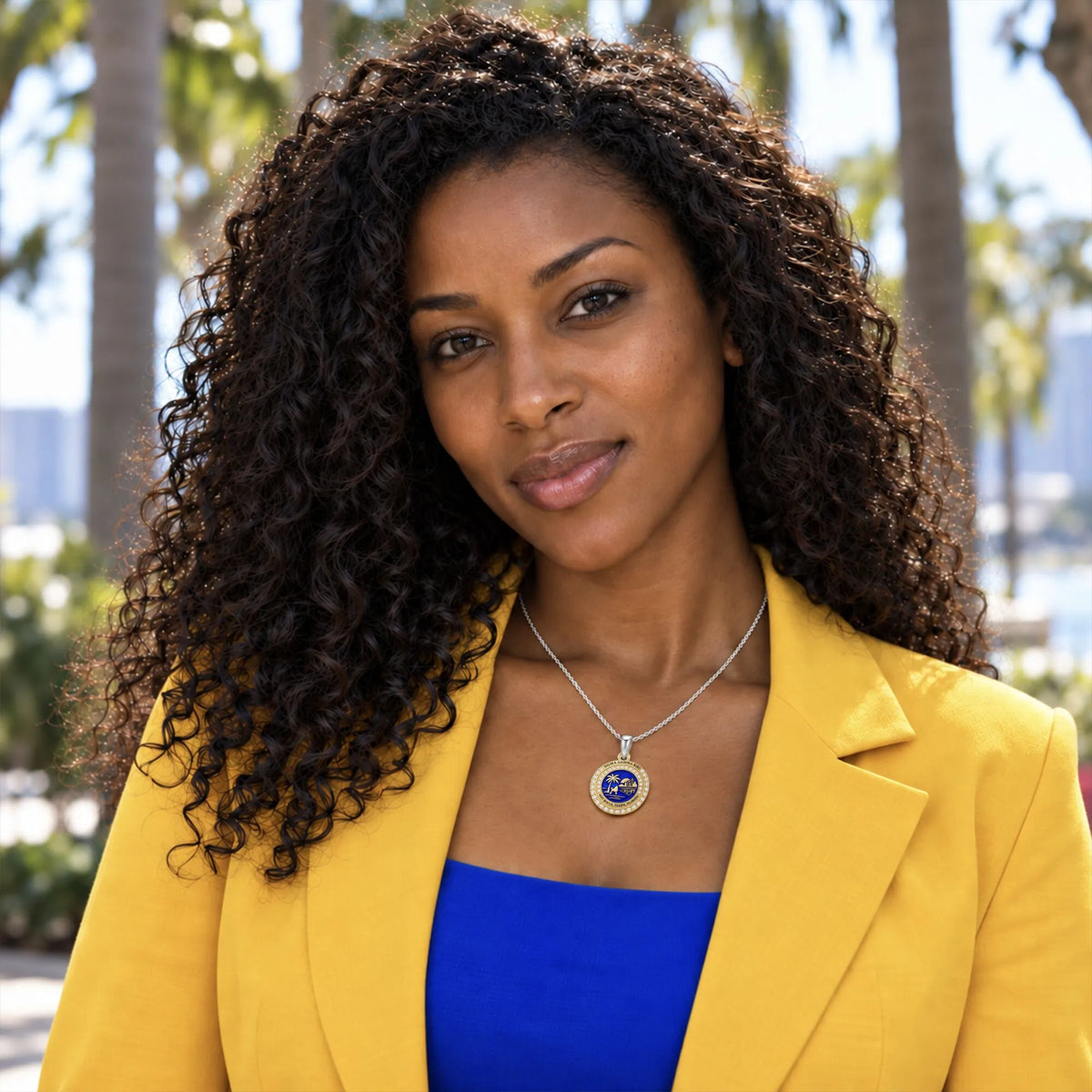 SGRHO 2026 Boule Necklace with Chain in Silver