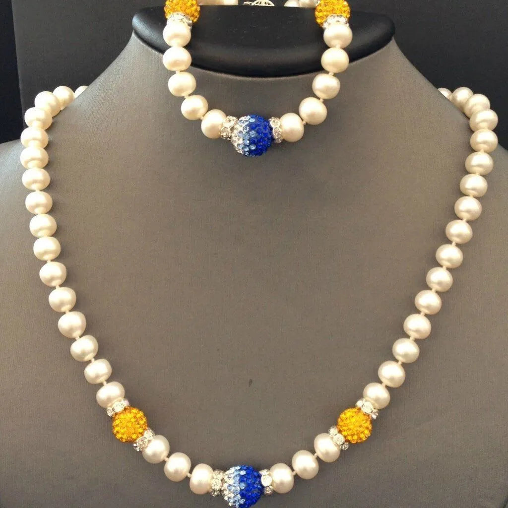 SGRho Fireball Necklace - Gratia Pearl