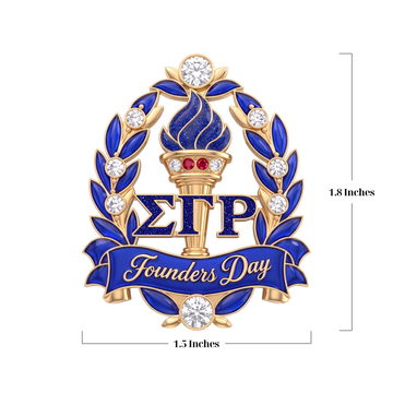 SGRHO Founders Day Brooch