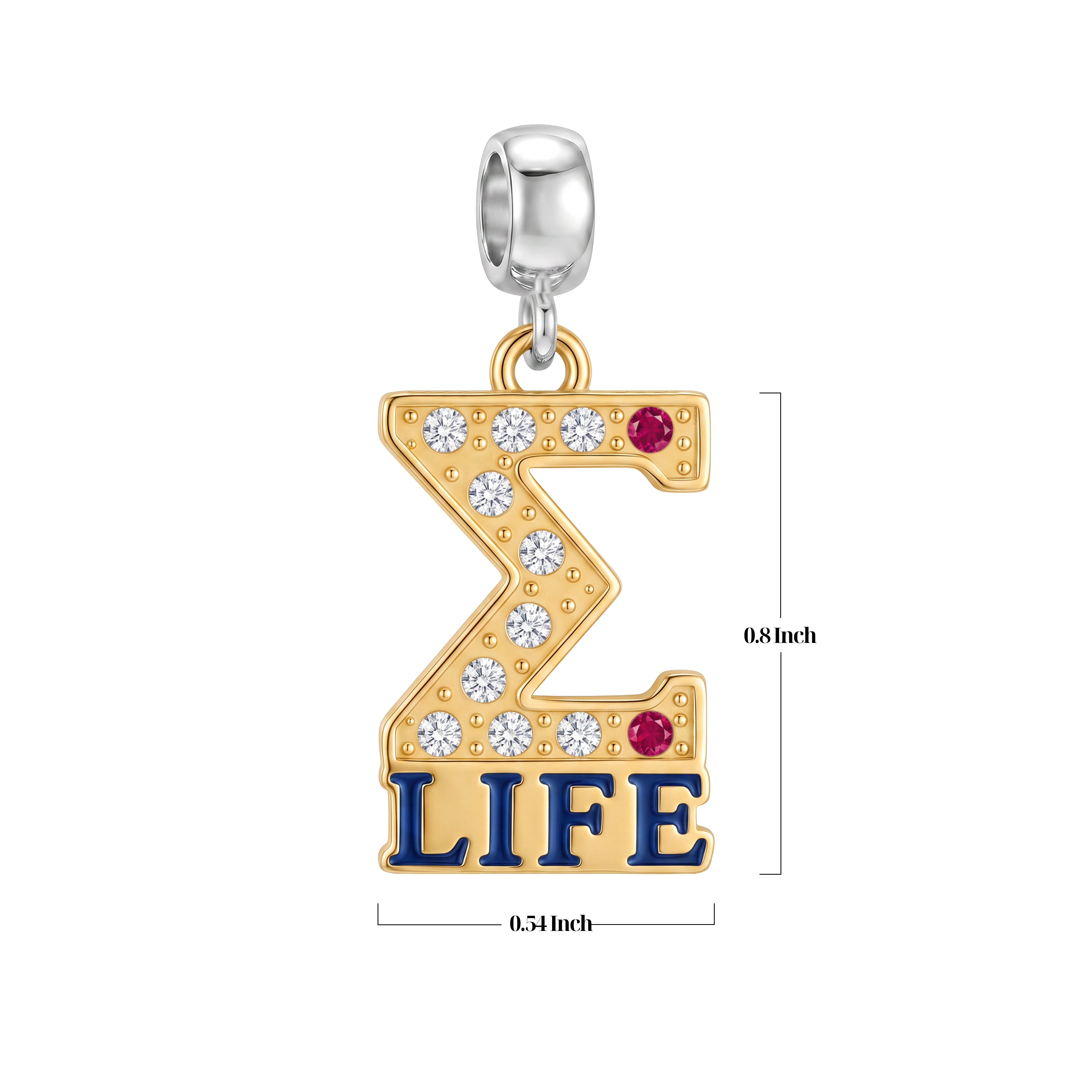 SGRHO Life Member Charm